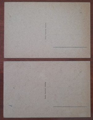 Stryjeńska Z.Two postcards from the series 
