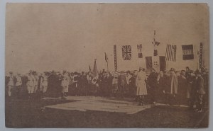 Tow.Friends of Poland in Turin.Presentation of the banner on 31.I.1919.