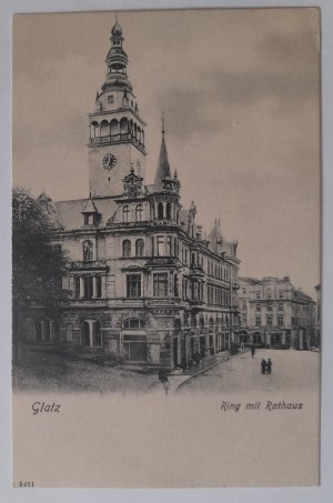 Kłodzko (Glatz). (Rynek i ratusz)