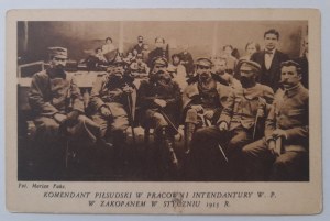 Zakopane.Commander Pilsudski in the studio of the Intendant W.P. 1925.