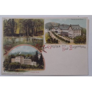 Głuchołazy (Zigenhals)Gruss aus Bad Zigenhals .