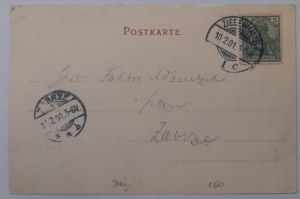Glucholazy (Zigenhals)Gruss aus Zigenhals.Kurhaus Juppe Bad