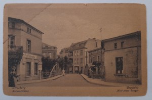 Brodnica.Strasbourg.Bridge over the Drweca River.