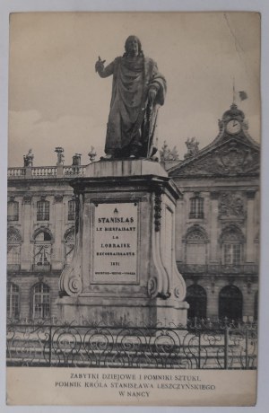 Nancy.Monument to King Stanislaw Leszczynski
