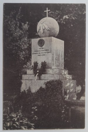 Tombstone of T.Kosciuszko in Zuchwyl near Solura