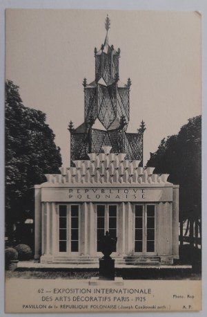 Paris.International Exhibition 1925.Polish Pavilion