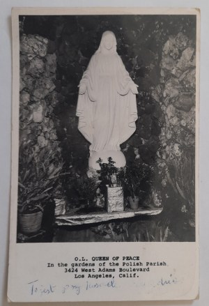 Los Angeles California.Our Lady Queen of Peace at Polish Church