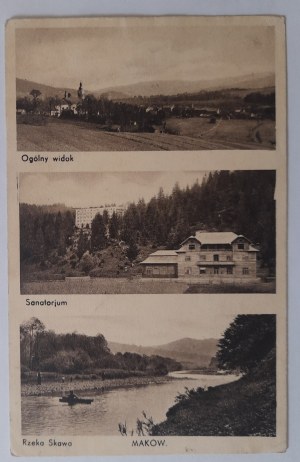 Maków.Three views (sepia)