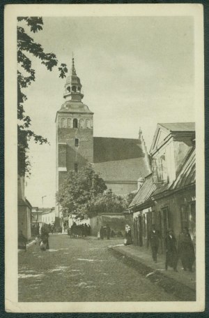 PIOTRKÓW TRYBUNALSKI -Parish church, Wyd. Dzienn. Narod., sepia print, ca. 1918