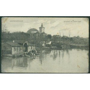 SKIERNIEWICE - Przystań na rzece Łupi, Nakł. J. Kleniewskiego, Skierniewice, św, czb., ok 1910, u.r.,
