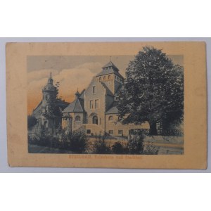 Strzelin Striegau.Volksheim und Stadbad