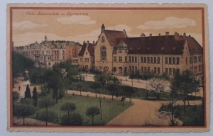 Olesnica.Oels (square and gymnasium)