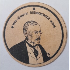 Znaczek kwestarski Henryk Sienkiewicz
