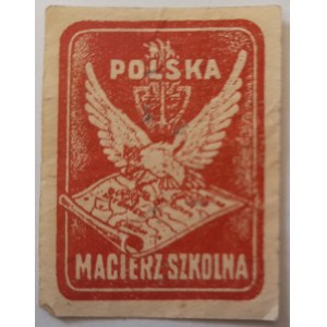 Znaczek kwestarski Polska Macierz Szkolna