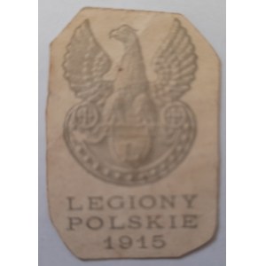 Znaczek kwestarski Legiony Polskie 1915