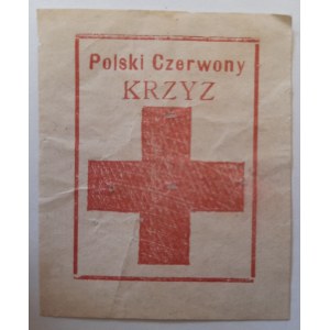 Znaczek kwestarski Polski Czerwony Krzyż