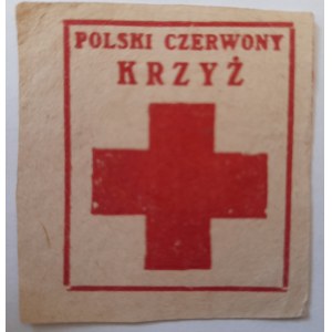 Znaczek kwestarski Polski Czerwony Krzyż