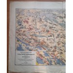 Geological map of the central part of the Świętokrzyskie Mountains.