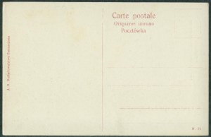 10 WARSAW - Galerja Luxemburg with Grand Hotel, N.75, J.G., St. czb., ca. 1910 (R!)