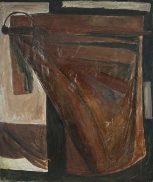 Jacek Sempoliński (1927 Warszawa - 2012 tamże), Kompozycja ze szpadą, ok. 1960