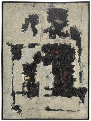 Józef Szajna (1922 Rzeszów - 2008 Warszawa), Obraz biało - czarny, 1964