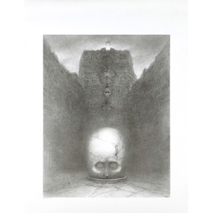 Zdzislaw Beksinski, WITHOUT TITLE, 1973/2005