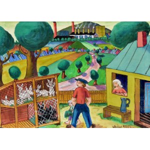 Paweł WRÓBEL (1913-1984), Króliki, 1983