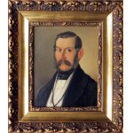 T. KRASIŃSKI (XIXw.), Portret Jana Bednarskiego, 1854