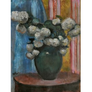 Wojciech WEISS (1875-1950), Vase with a bouquet of calla lily branches.