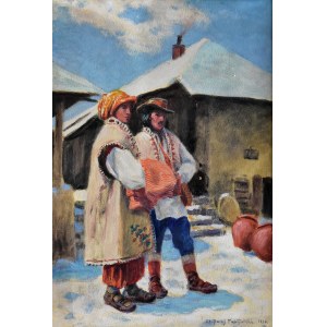 Stanisław Ignacy FABIJAŃSKI PORAJ (1865-1947), Hucul and Hutsul, 1936