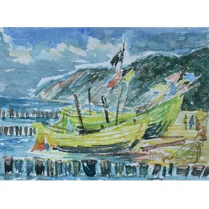 Roman SZCZERZYŃSKI (1908-1958), Międzyzdroje. Kawcza Góra, 1957