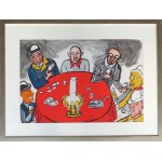 Alexander CALDER (1898-1976), Joueurs, 1975
