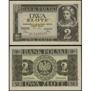 Poland, 2 zloty, 26.02.1936