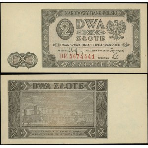 Polska, 2 złote, 1.07.1948