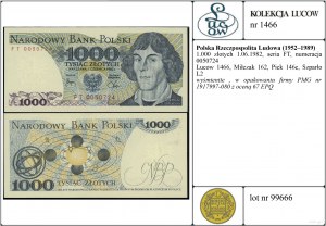 Poland, 1,000 zloty, 1.06.1982