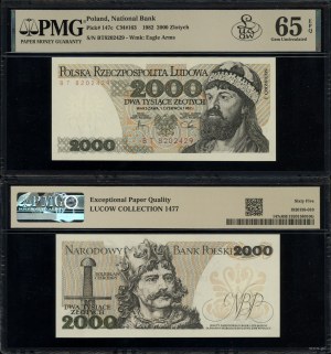 Poland, 2,000 zloty, 1.06.1982