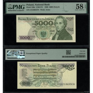 Polsko, 5.000 PLN, 1.12.1988