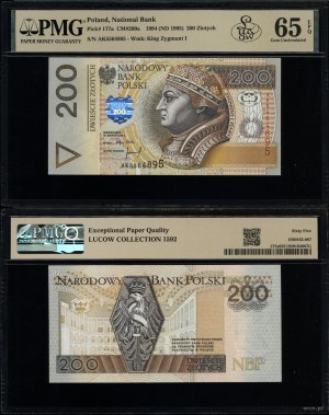 Poland, 200 zloty, 25.03.1994