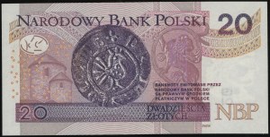 Poland, 20 zloty, 15.09.2016
