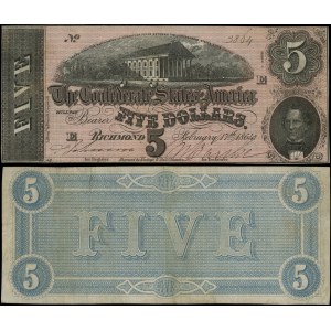 United States of America (USA), $5, 17.02.1864
