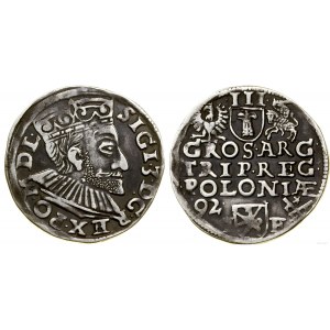 Polska, trojak, 1592, Poznań