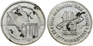 Ghetto Lodz (1941-1943), 10 marks, 1943, Lodz.