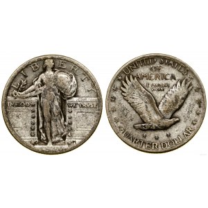 Stany Zjednoczone Ameryki (USA), 25 centów (1/4 dolara), 1920 D, Denver