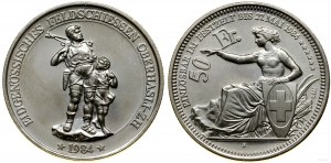 Switzerland, 50 francs, 1984