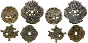 China, set of 4 coins - amulets