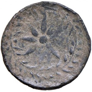 Greek Coins - § IBERIA Málaga (ca. 1st cent. BCE) AE - Head of Hephaestus a d...
