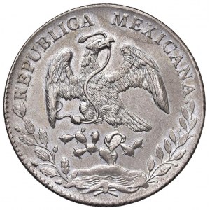 Monnaies étrangères - MEXIQUE 8 Reales 1896 Go RS - KM 377.8 AG (g 27,05)...