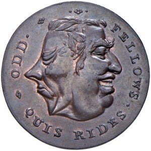 Foreign coins - REGNO UNITO Londra Holborn - Thomas Spence Halfpenny - D&H 8...