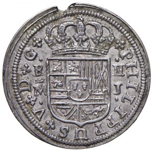 Foreign coins - SPAIN Philip V (1700-1746) 2 Reales 1719 Madrid J - Cal-77...