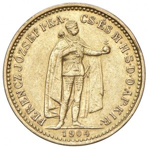 Foreign coins - HUNGARY Franz Joseph of Habsburg-Lorraine (1848-1916) 10 ...